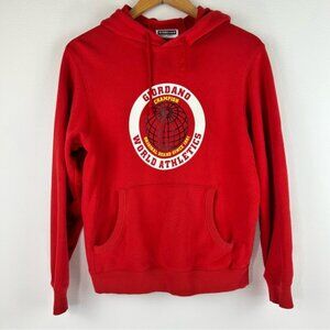Giordano Men’s Casual Red Y2K Casual Hoodie Size S